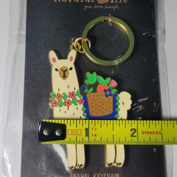 ❄️2/$15 NWT Llama Enamel Keychain -inspirational/motivational- Stocking Stuffer! - Picture 5 of 5